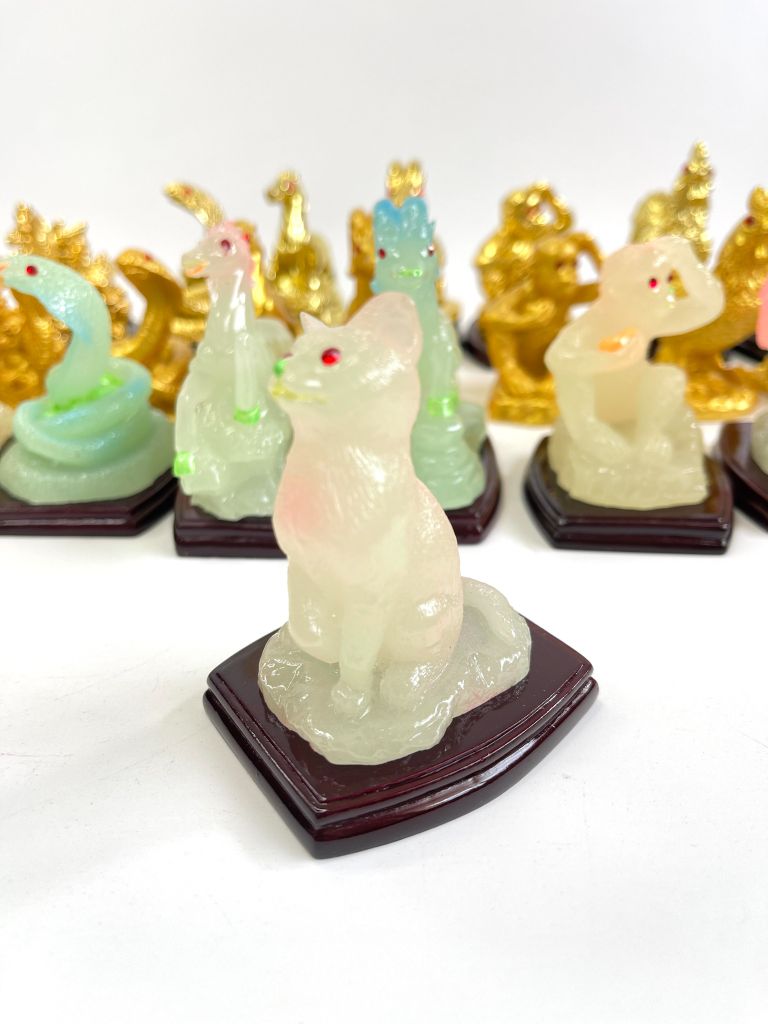 Bộ tượng 12 Con Giáp phong thủy dạ quang phát sáng trong đêm - Trọn bộ tượng 12 con giáp