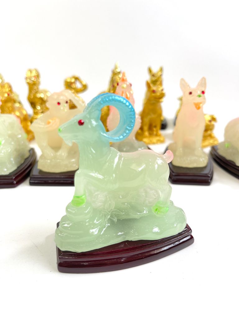 Bộ tượng 12 Con Giáp phong thủy dạ quang phát sáng trong đêm - Trọn bộ tượng 12 con giáp