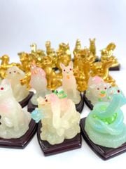 Bộ tượng 12 Con Giáp phong thủy dạ quang phát sáng trong đêm - Trọn bộ tượng 12 con giáp