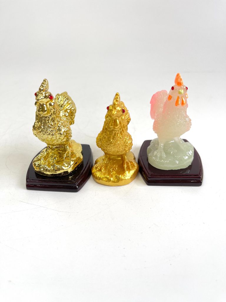 Tượng 12 con giáp tuổi Dậu, tượng phong thủy 12 con giáp tuổi Dậu hộ mệnh may mắn- Tùy chọn