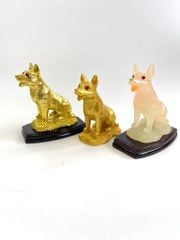 Tượng 12 con giáp tuổi Tuất, tượng phong thủy 12 con giáp tuổi Tuất hộ mệnh may mắn- Tùy chọn