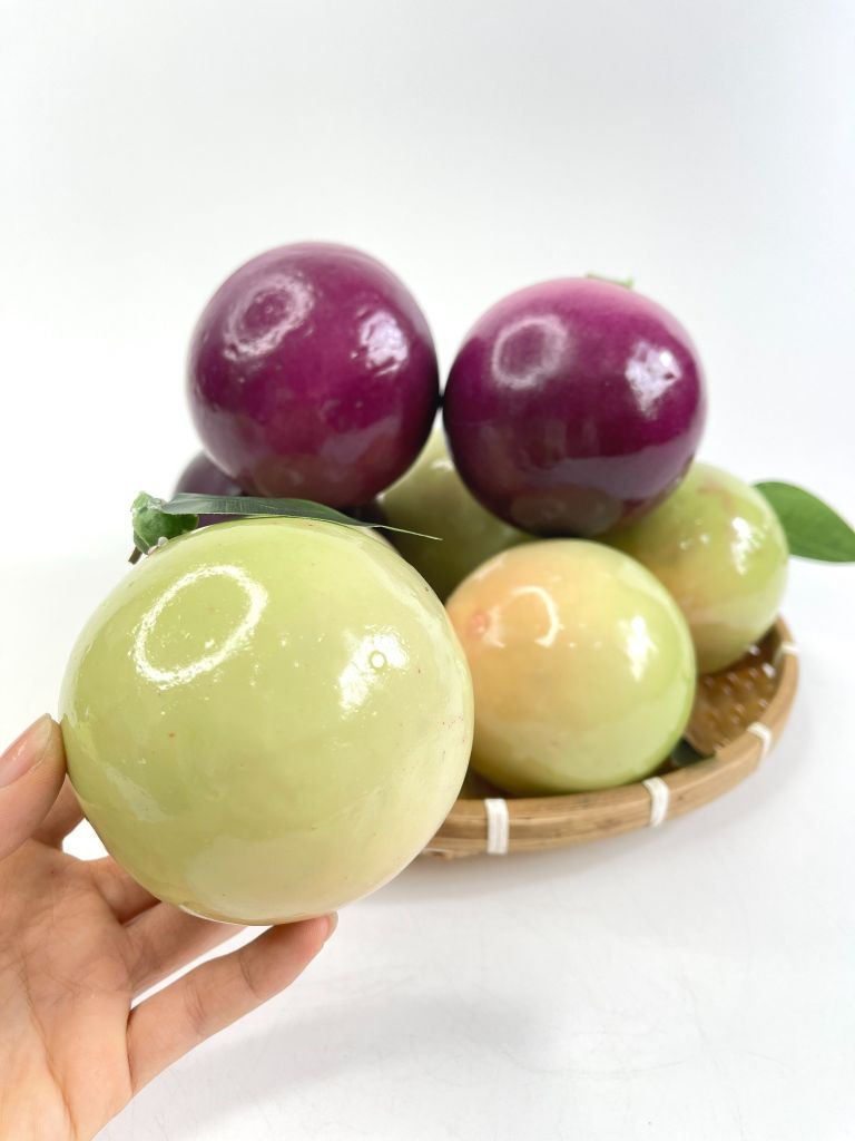 Trái vú sữa giả giống thật, trái cây giả cao cấp loại xịn y như đúc -  Quả vú sữa trắng