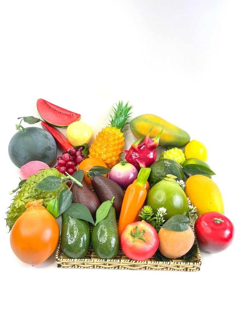 Trái vú sữa giả giống thật, trái cây giả cao cấp loại xịn y như đúc -  Quả vú sữa trắng