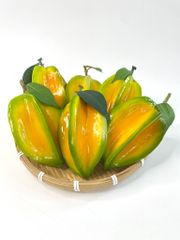 Trái Khế giả đẹp như thật, Mô hình trái cây giả trang trí cao cấp - Trái khế giả