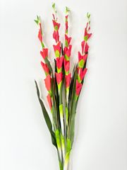 Hoa giả trang trí, cành hoa Lay ơn giả màu sắc tự nhiên cành dài 83cm, hoa cắm bàn thờ loại đẹp