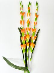 Hoa giả trang trí, cành hoa Lay ơn giả màu sắc tự nhiên cành dài 83cm, hoa cắm bàn thờ loại đẹp