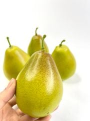 Trái Lê giả giống thật như đúc, mô hình trái cây giả quả Lê xanh - Loại xịn