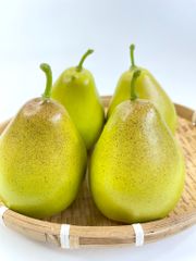 Trái Lê giả giống thật như đúc, mô hình trái cây giả quả Lê xanh - Loại xịn