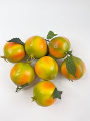 Trái Lựu giả đẹp như thật, mô hình trái cây giả trang trí quả Lựu - Loại xịn