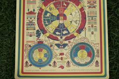 Kinh chú Văn Thù Bát Quái Phù dán cửa 15x20cm