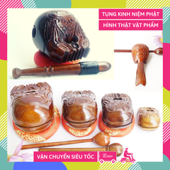 Mõ Huế tụng kinh, Mõ tụng kinh phật dùng cho bàn thờ Phật, tụng kinh tại gia - Chuông mõ Huế chính hiệu
