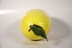 Trái cây giả, hoa quả giả, trái Dưa Hấu Vàng trưng bày đẹp như thật - Loại xịn