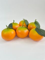 Trái Quýt giả đẹp như thật, trái cây giả cao cấp loại xịn giống thật 99% -  Quả quýt giả