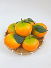 Trái Quýt giả đẹp như thật, trái cây giả cao cấp loại xịn giống thật 99% -  Quả quýt giả