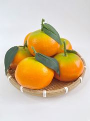 Trái Quýt giả đẹp như thật, trái cây giả cao cấp loại xịn giống thật 99% -  Quả quýt giả