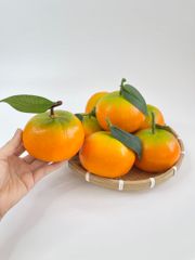 Trái Quýt giả đẹp như thật, trái cây giả cao cấp loại xịn giống thật 99% -  Quả quýt giả