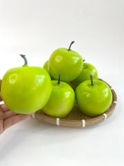 TráiTáo giả đẹp như thật, mô hình trái cây giả trang trí cao cấp quả Táo xanh