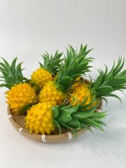 Trái Thơm giả đẹp như thật, trái cây giả cao cấp loại xịn giống thật 99% -  Trái thơm giả trang trí