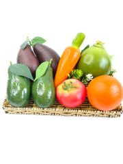 Củ cà rốt giả trưng bày xe sinh tố, Mô hình trái cây giả củ Cà rốt giống thật bền đẹp - Loại xịn