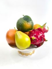 Trái Lê giả giống thật như đúc, mô hình trái cây giả quả Lê xanh - Loại xịn