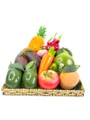 Trái Cà chua giả trang trí xe sinh tố nước ép, trái cây giả quả Cà chua đẹp như thật - Loại xịn