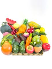 Trái chanh giả giống như thật, mô hình trái cây giả trang trí cao cấp - Trái chanh vàng