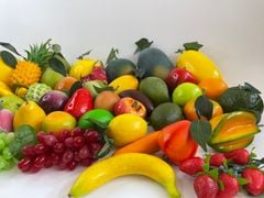 Trái cây giả trang trí đầy đủ tất cả các loại trái cây hoa quả giả đẹp như thật - Trái cây giả cao cấp