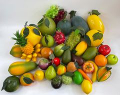 Trái vú sữa giả giống thật, trái cây giả cao cấp loại xịn y như đúc -  Quả vú sữa trắng