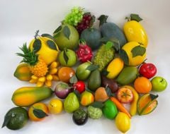 TráiTáo giả đẹp như thật, mô hình trái cây giả trang trí cao cấp quả Táo xanh