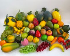 Mô hình trái cây giả trang trí trưng bày giống thật đẹp giá tốt - Đủ loại hoa quả