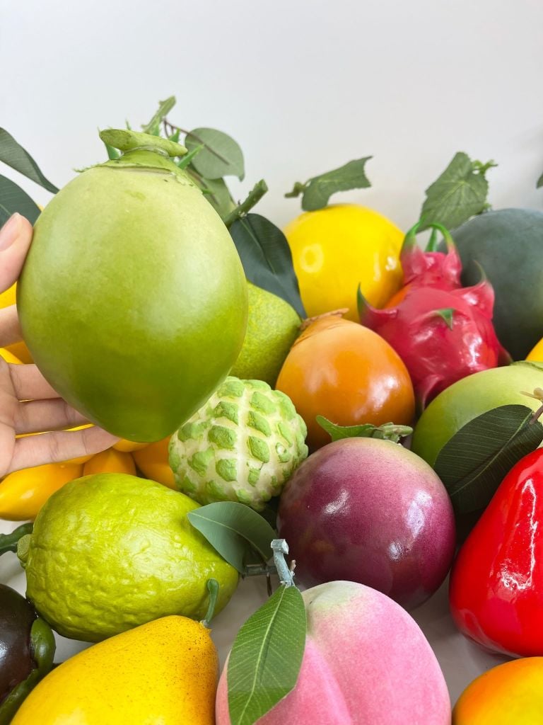 Mô hình trái cây giả trang trí khu vui chơi, trái cây giả decor khu vui chơi giải trí siêu thị - Nhiều loại