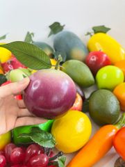 Trái vú sữa giả siêu thật, trái cây giả cao cấp loại xịn giống thật 99% -  Quả vú sữa tím