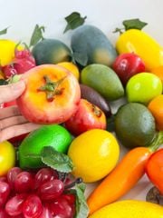 Trái Cà chua giả trang trí xe sinh tố nước ép, trái cây giả quả Cà chua đẹp như thật - Loại xịn