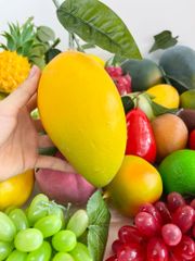 Trái Xoài giả đẹp như thật, trái cây giả cao cấp loại xịn giống thật 99% -  Quả xoài giả