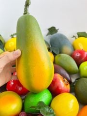 Hoa quả giả chưng bàn thờ, trái cây giả đặt trang trí đền chùa, am miếu ngoài trời bền đẹp - Loại VIP đặc ruột, giống thật 99.99%