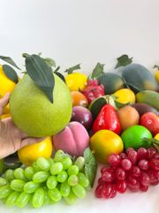 Mô hình trái cây giả trang trí khu vui chơi, trái cây giả decor khu vui chơi giải trí siêu thị - Nhiều loại