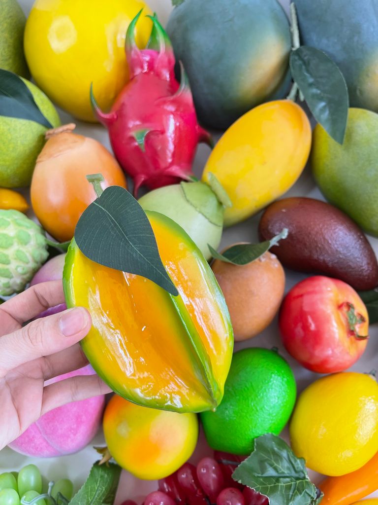 Mô hình trái cây giả trang trí trưng bày giống thật đẹp giá tốt - Đủ loại hoa quả