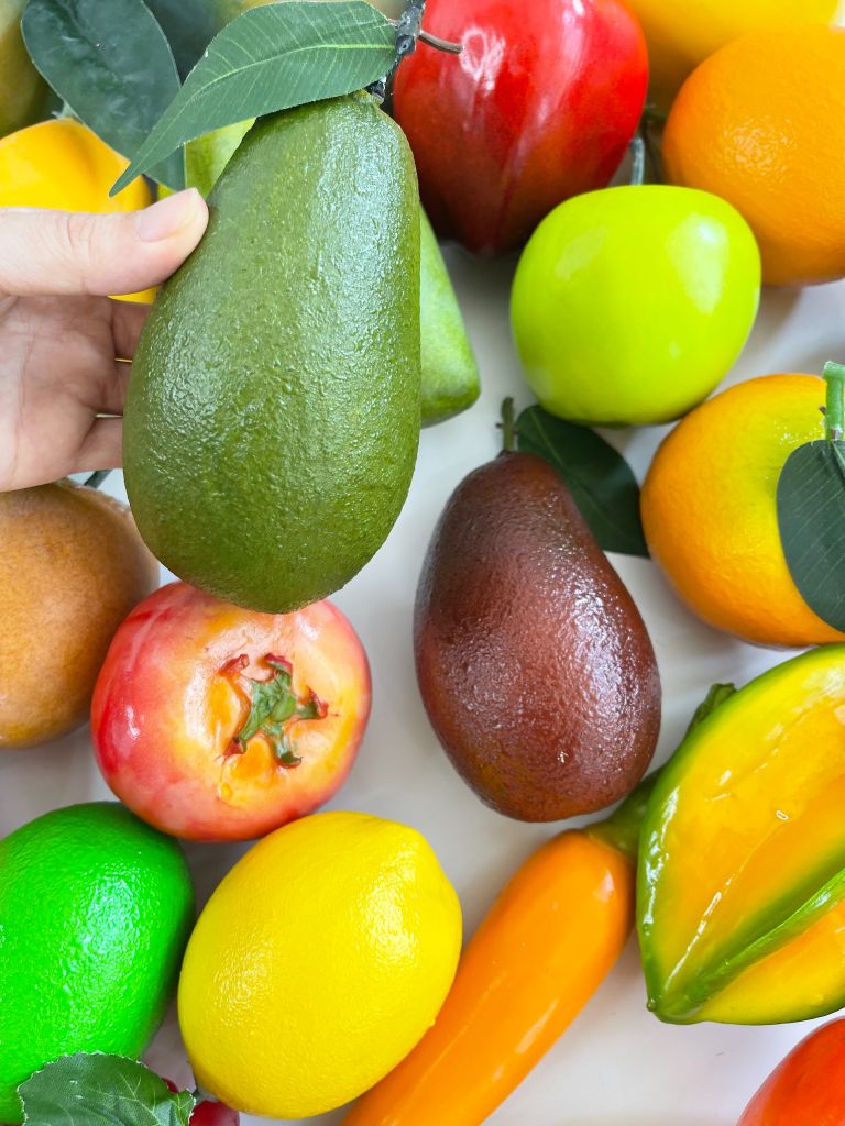 Mô hình trái cây giả trang trí trưng bày giống thật đẹp giá tốt - Đủ loại hoa quả