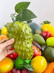 Hoa quả giả chưng bàn thờ, trái cây giả đặt trang trí đền chùa, am miếu ngoài trời bền đẹp - Loại VIP đặc ruột, giống thật 99.99%