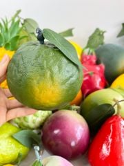 Hoa quả giả chưng bàn thờ, trái cây giả đặt trang trí đền chùa, am miếu ngoài trời bền đẹp - Loại VIP đặc ruột, giống thật 99.99%