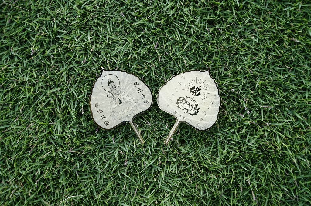 Vàng lá bồ đề Phật Bà Quan Âm