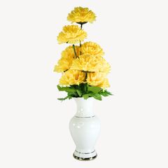 Hoa giả trang trí, bó hoa Vạn Thọ trưng bày, đặt bàn thờ sang đẹp - Hoa giả cao cấp