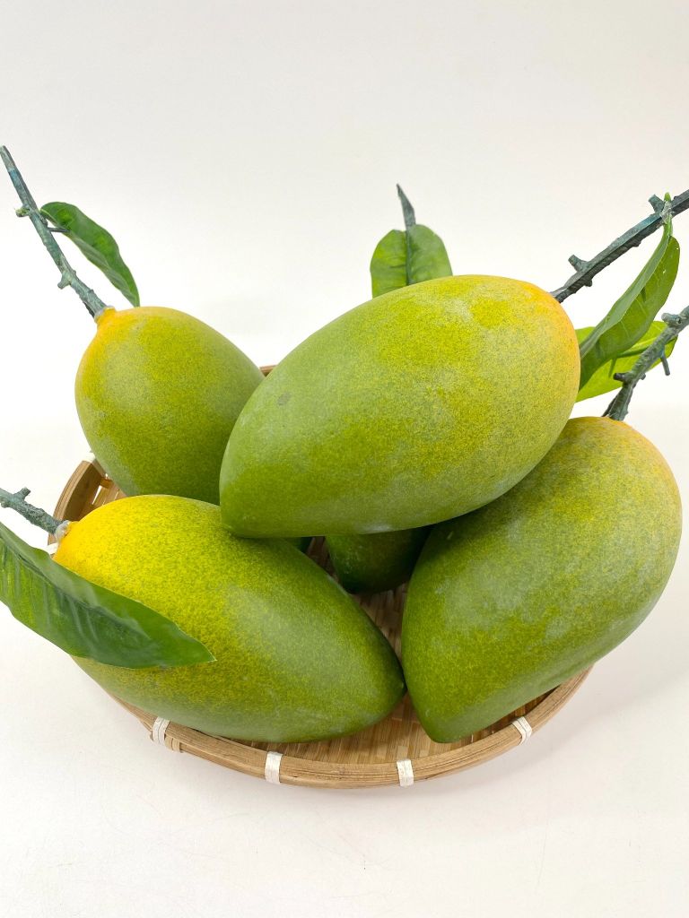 Trái Xoài giả đẹp như thật, trái cây giả cao cấp loại xịn giống thật 99% -  Quả xoài giả