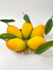 Trái Xoài giả đẹp như thật, trái cây giả cao cấp loại xịn giống thật 99% -  Quả xoài giả