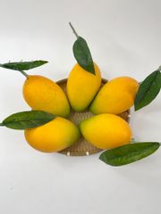 Trái Xoài giả đẹp như thật, trái cây giả cao cấp loại xịn giống thật 99% -  Quả xoài giả