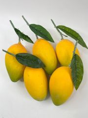 Trái Xoài giả đẹp như thật, trái cây giả cao cấp loại xịn giống thật 99% -  Quả xoài giả