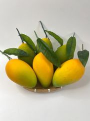 Trái Xoài giả đẹp như thật, trái cây giả cao cấp loại xịn giống thật 99% -  Quả xoài giả