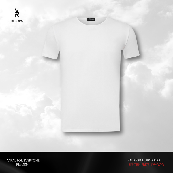  Essential White Cotton T-Shirt 