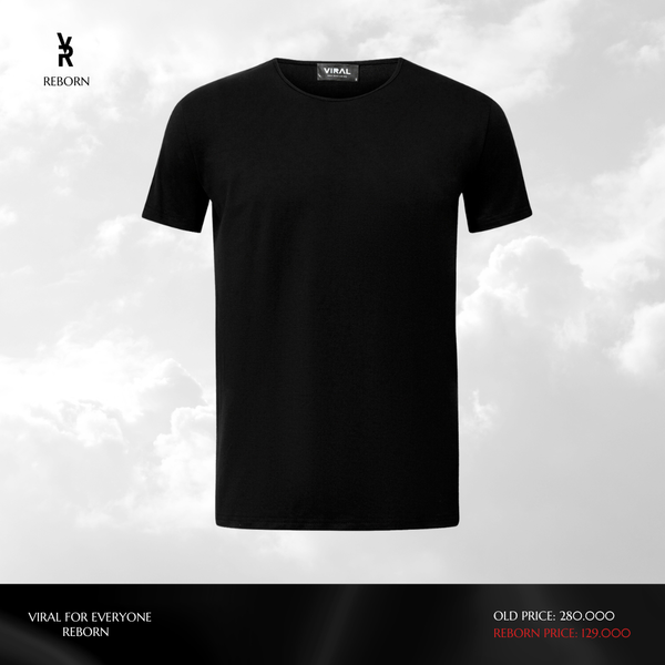  Essential Black Cotton T-Shirt 