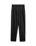  Black Linen Trousers 